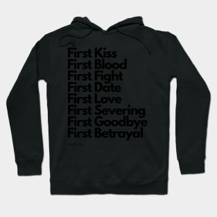 First Kill Episode Titles Hoodie